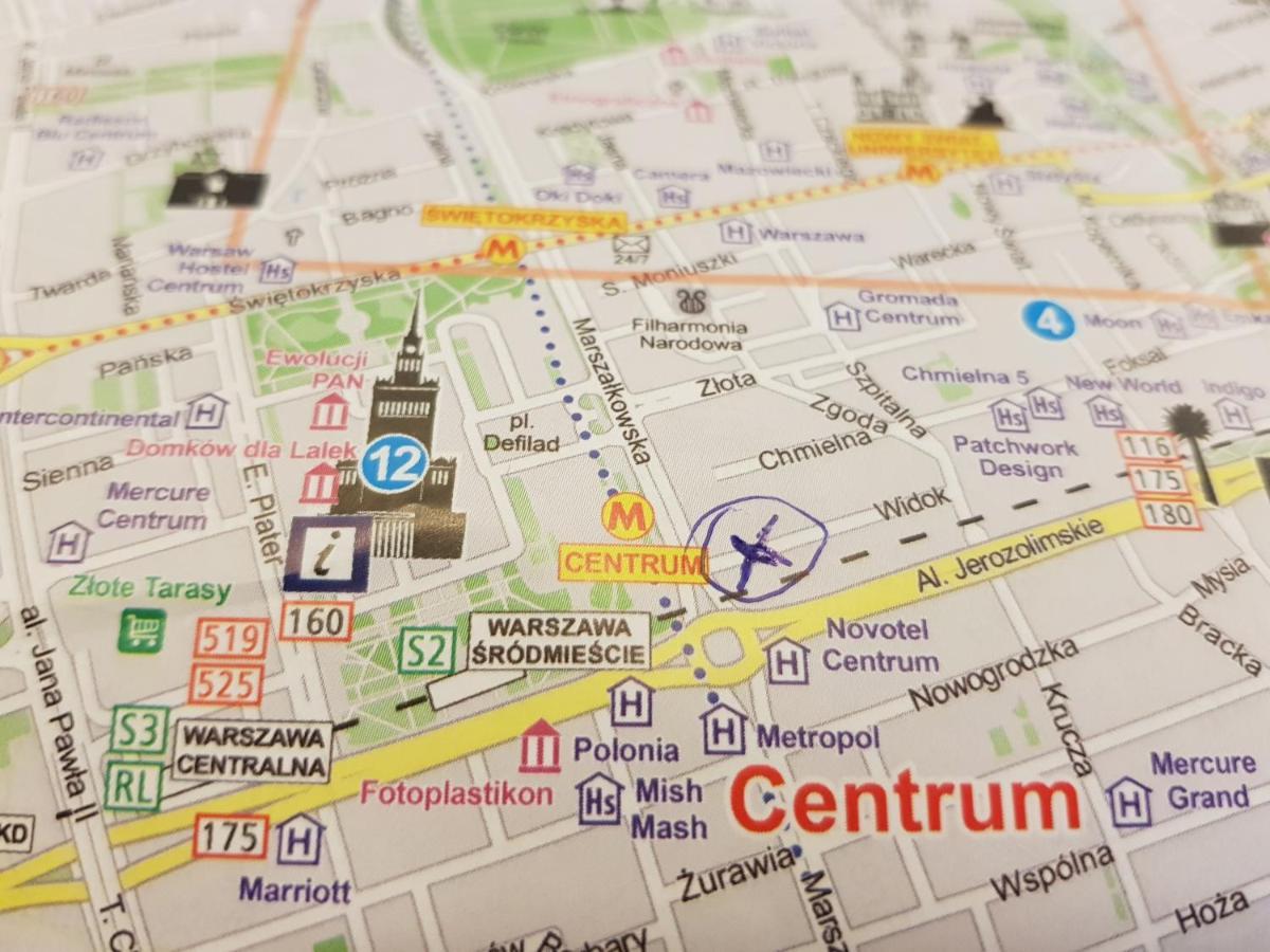 Warszawa Centrum Apartament Daniella Экстерьер фото